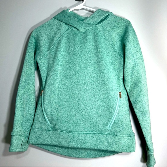 Old Navy Fleece Hoodie Green L (10-12) - Picture 1 of 5